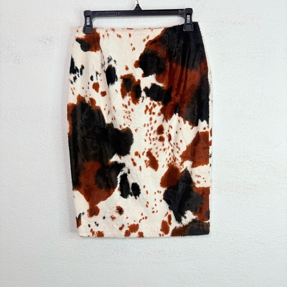 Lea Rome Cowhide Hair Western French Pencil Skirt Small (38) Cowgirl Revival - Picture 3 of 14